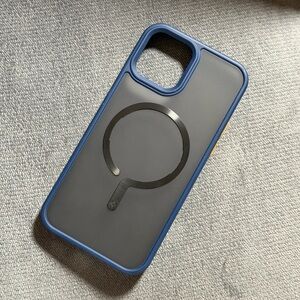Blue and Gray iPhone 12 Case